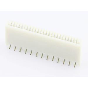 Molex 528082570 Female header (standaard) Totaal aantal polen: 25 Rastermaat: 1.00 mm Inhoud: 1 stuk(s) Tape on Full reel