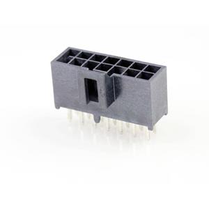 Molex 1053101114 Female header, inbouw (standaard) Totaal aantal polen: 14 Rastermaat: 2.50 mm 1 stuk(s) Tray