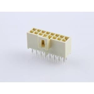 Molex 1053102116 Female header, inbouw (standaard) Totaal aantal polen: 16 Rastermaat: 2.50 mm 1 stuk(s) Tray