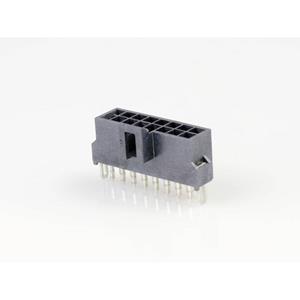 Molex 1053121216 Female header, inbouw (standaard) Totaal aantal polen: 16 Rastermaat: 2.50 mm 1 stuk(s) Tray