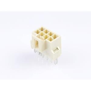 Molex 1053122208 Female header, inbouw (standaard) Totaal aantal polen: 8 Rastermaat: 2.50 mm 1 stuk(s) Tray