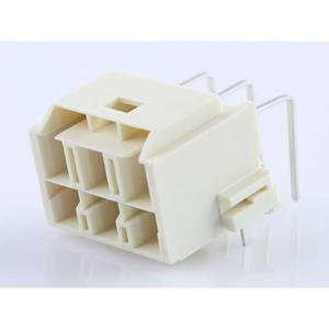 Molex 2035551216 Male behuizing (board) Totaal aantal polen: 6 Rastermaat: 6.50 mm Inhoud: 1 stuk(s) Tube