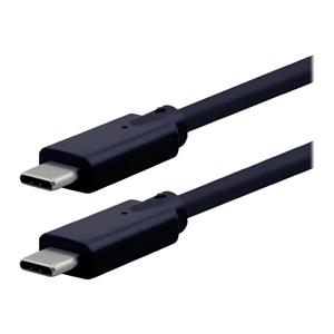 Roline USB-Kabel USB-C Stecker 1.5m Schwarz 11029077