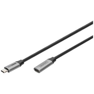 DIGITUS USB 3.0 Gen.1 Verlängerungskabel, USB-C, 0,5 m