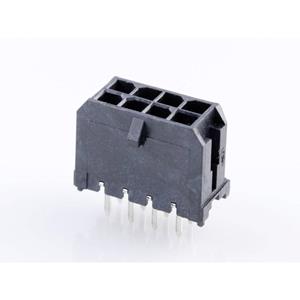 Molex 430450827 Male header, inbouw (standaard) Totaal aantal polen: 8 Rastermaat: 3.00 mm 1 stuk(s) Tray