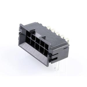 Molex 438100103 Male behuizing-board Totaal aantal polen: 10 1 stuk(s) Tray