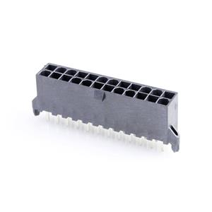 Molex 462070224 Male header, inbouw (standaard) Totaal aantal polen: 24 Rastermaat: 4.20 mm 1 stuk(s) Tray