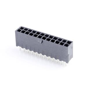 Molex 462071024 Male header, inbouw (standaard) Totaal aantal polen: 24 Rastermaat: 4.20 mm 1 stuk(s) Tray