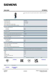 Siemens 5TT5810-0 Installatiezekeringautomaat 1 stuk(s)