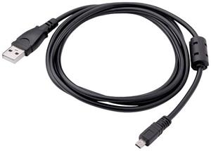 Akyga USB-kabel USB-A stekker, UC-E6 1.50 m Zwart AK-USB-20