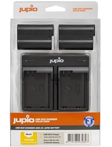 Jupio Kit EN-EL15C + USB DUAL CHARGER