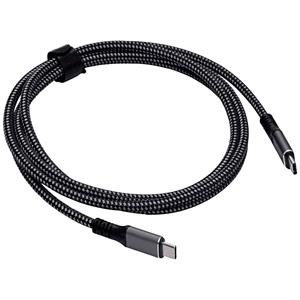 Akyga USB-kabel Thunderbolt stekker, Thunderbolt stekker 1.50 m Zwart AK-USB-34