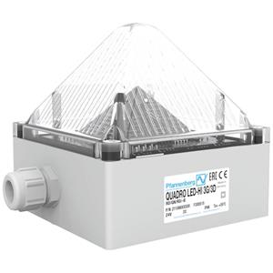 Pfannenberg Blitzleuchte QUADRO LED-HI 3G/3D 21108631009 Klar Weiß 24 V/DC
