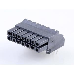 Molex 447641401 Male header, inbouw (standaard) Totaal aantal polen: 14 1 stuk(s) Tray