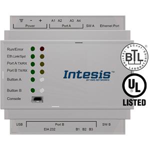 Intesis INBACPRT1K20000 PROFINET auf BACnet IP & MS/TP Gateway 1St.