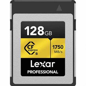 LEXAR CFexpress Pro Type B Gold Series 128GB - R1750/W1500MB/s