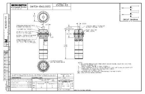Honeywell SPS 1EN330-R3 Klikschakelaar 1 stuk(s)