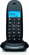 Motorola C1001CB+ Eenvoudige DECT Telefoon - Blauw Display - Handenvrije functie - Callblock Functie
