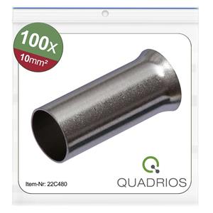 Quadrios 22C480 Adereindhulzen 10 mm² Ongeïsoleerd 100 stuk(s)