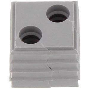 CONTA-CLIP KDS-DE 2X7 GR Afdichtingselement Thermoplastisch elastomeer Grijs 1 stuk(s)