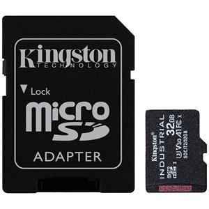 Kingston Industrial miniSDHC-kaart 32 GB Class 10 UHS-I Incl. SD-adapter