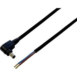TRU COMPONENTS Laagspannings-aansluitkabel Laagspanningsstekker - Open kabeleinde 5.5 mm 2.1 mm 2.00 m 1 stuk(s)