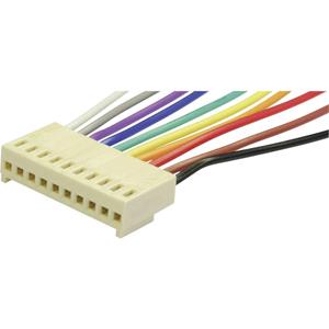 Econ connect PS6 Female header met kabel Totaal aantal polen 6 Rastermaat: 2.54 mm 1 stuk(s)