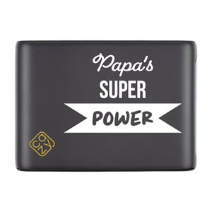 Cazy USB-C PD Powerbank 20.000mAh - Design - Papa's Superpower