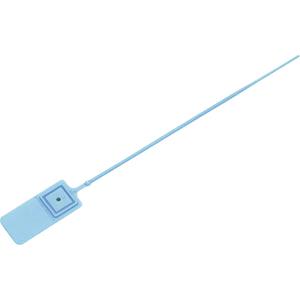 TRU Components Kabelbinder-Plombe 248mm 2.20mm Blau mit stufenloser Verstellung