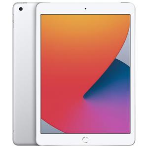 Apple iPad 10.2 (2020) 8e generatie 128 Go - WiFi + 4G - Zilver