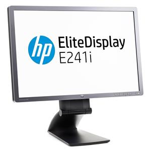 HP 24-inch  EliteDisplay E241i 1920x1200 LED Beeldscherm Zilver/Zwart