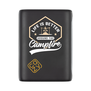 Cazy USB-C PD Powerbank 10.000mAh - Design - Campfire life