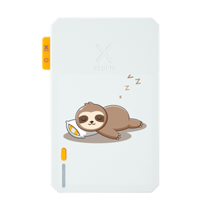 Xtorm Powerbank 10.000mAh Wit - Design - Sleeping Sloth