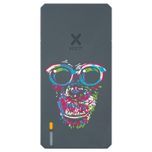 Xtorm Powerbank 20.000mAh Blauw - Design - Doodle Chimp