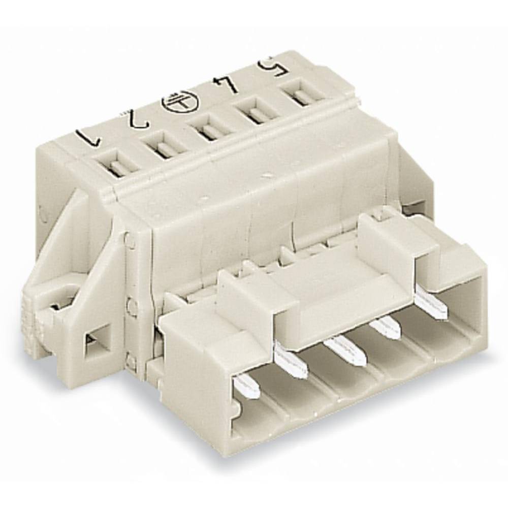WAGO 721-604/019-000 Male header (standaard) 2060 Totaal aantal polen: 4 Rastermaat: 5 mm 50 stuk(s)