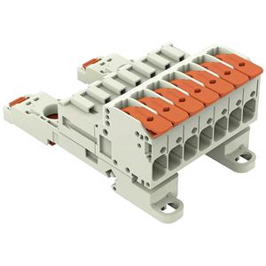 WAGO Stiftgehäuse-Kabel Polzahl Gesamt 7 Rastermaß: 7.62mm 831-1207/306-000 6St.