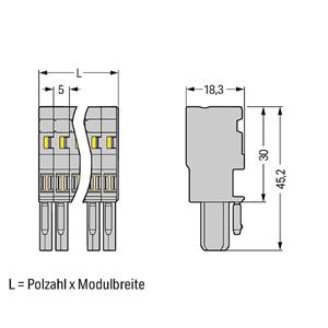 WAGO 769-110/000-006 Federleiste 25St.