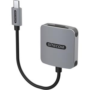Sitecom USB-C Card Reader UHS-I (104MB/s) Kaartlezer