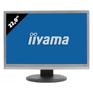 IIYAMA B2206WS Zilver - 22 inch - 1680x1050 - DVI - VGA - Zilver - A-Grade