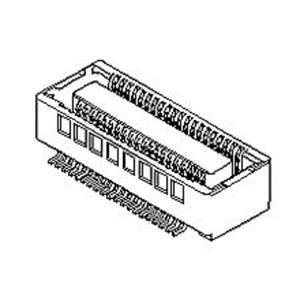 Molex 546840244 Female header, inbouw (standaard) 1500 stuk(s) Tape on Full reel