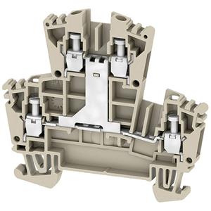 Weidmüller Durchgangsreihenklemme WDK 2.5V ZQV 2739600000 Beige 50St.