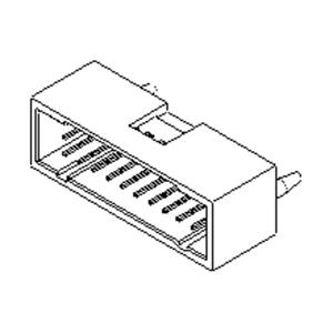 Molex Einbau-Stiftleiste (Standard) 15477626 Tube