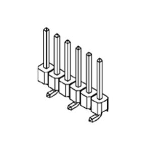 Molex 878980306 Male header, inbouw (standaard) 1 stuk(s) Tray