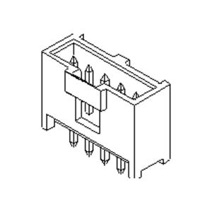 Molex 901361305 Male header, inbouw (standaard) 1 stuk(s) Tray