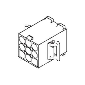 Molex 19092157 Male/female behuizing (kabel) 1 stuk(s) Bulk