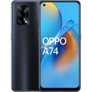 Oppo A74 128 GB Dual Sim - Zwart - Simlockvrij