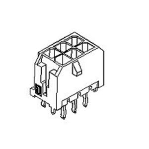 Molex 440670402 Male header, inbouw (standaard) 1 stuk(s) Tray