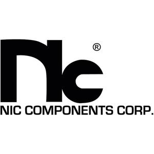 niccomponents NIC Components Cap Aluminium SMD Elektrolyt-Kondensator SMD 470 µF 25V 20% (Ø x L) 10mm x 10.5mm