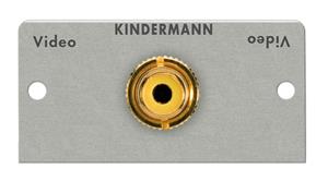 Kindermann  Composiet Video Soldeer Module (Rca) -54 X 54 Mm