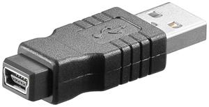 InLine USB Mini - USB-A | Adapter | n.v.t. | USB2.0 High Speed | 